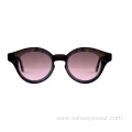 Custom Design Vintage Bevel Acetate Polarized Sunglasses